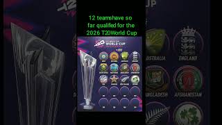 12 teams have so far qualified for the 2026 T20 World Cup icc t20 world cup 2026 cricketexpert [upl. by Kelam440]