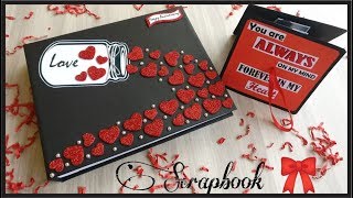 LOVEBIRTHDAYANNIVERSARY SCRAPBOOK  Anniversary Gift idea [upl. by Pancho827]