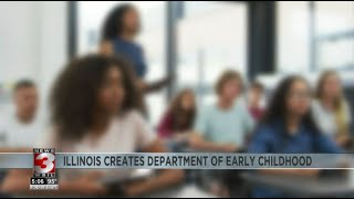 Governor JB Pritzker announces creation of Department of Early Childhood in Illinois [upl. by Nileuqay]