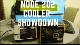 NHL9a Air Cooler vs H60 liquid Cooler Small Form Factor Cooler Showdown [upl. by Tronna435]