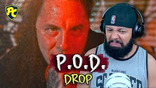 POD feat Randy Blythe  quotDROPquot REACT PTBR [upl. by Devin]