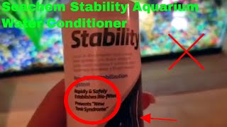 ✅ How To Use Seachem Stability Aquarium Water Conditioner Review [upl. by Worra]