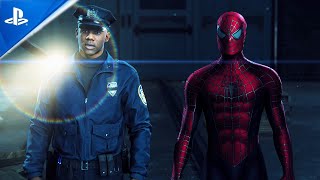 Taking Down Crime SpiderMan Cleanses Port Hideout With Mr Davis UHD 60fps Gameplay [upl. by Callean]