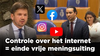 Mogelijke censuur van memes amp kritische posts Van Meijeren FVD pleit tegen Digital Services Act [upl. by Sidnala]