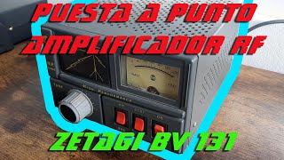 Reparación y puesta a punto de amplificador de RF Zetagi para CB [upl. by Cassandry]