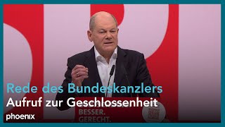 Rede des Bundeskanzlers auf dem SPDParteitag in Berlin am 091223 [upl. by Hacceber]