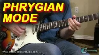 GUITAR THEORY Phrygian Mode  Part 1  Harmony Analysis [upl. by Alieka977]