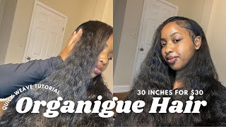 quick and easy hairstyle organique shake n go hair tutorial  review ♡ A’JAH [upl. by Stryker]