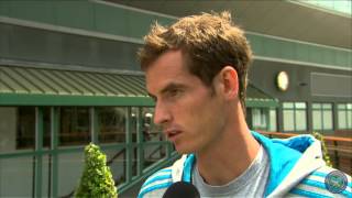 Andy Murrays perfect day at Wimbledon  Wimbledon 2014 [upl. by Aicia661]