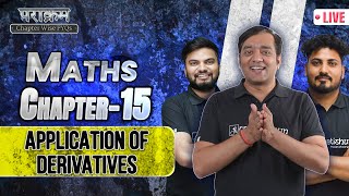 Application of Derivatives  पराक्रम BATCH Maths  JAN Attempt PYQs I Free YouTube Batch [upl. by Labannah305]