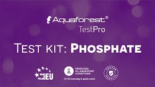 Aquaforest TestPro Phosphate tutorial [upl. by Lupita]