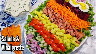 Cette salade est lune de mes salades froides préférées pour lété il est très savoureuses délicieux [upl. by Anirtek]