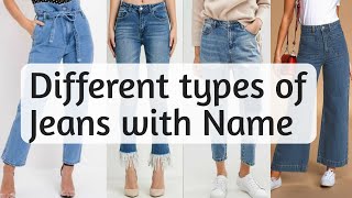 20 Different types of Jeans with Names  Latest jeans for Girls and women  Fashion Collection [upl. by Samala]