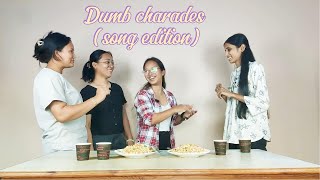 GUESS THE SONG CHALLENGE  DUMB CHARADES  Who will win  fun crew Dumb charades [upl. by Colfin]