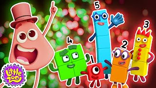 Christmas Fun for Kids 🎄  Party Songs for Kids  Cartoons for Kids  Little Zoo [upl. by Anahahs]