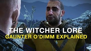 Gaunter ODimm Man of Glass EXPLAINED  The Witcher Lore Halloween Special [upl. by Divd]