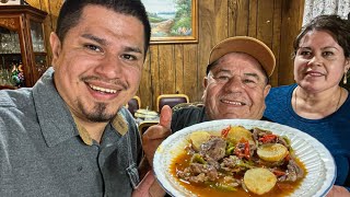 Como Hacer El Mejor Guiso De Carne De Res Entomatado guiso jardin comida [upl. by Sibyls]