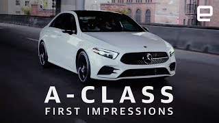 Mercedes AClass Sedan First Impressions [upl. by Adihsar504]