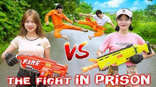 VTL Nerf War Super SEAL Girls Mission Guarding Warriors Nerf Guns Fight Tranbi Case Perfect Escape [upl. by Nellak747]