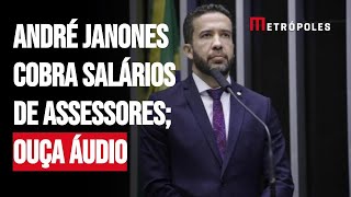 Rachadinha do Janones em áudio deputado cobra salário de assessores [upl. by Kissel49]