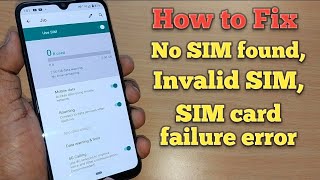 Fix Emergency Call Only No Service No Sim Card Problem on Android [upl. by Koball849]