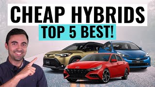 Top 5 BEST Hybrid Cars And SUVs Under 35000  Most Affordable New Hybrids [upl. by Miof Mela]