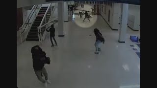 New video shows moments student opens fire in Heritage High School [upl. by Yenaled424]