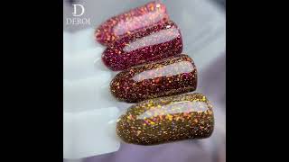 Galaxy Reflective Gel Polish——DSOGY [upl. by Miahc]