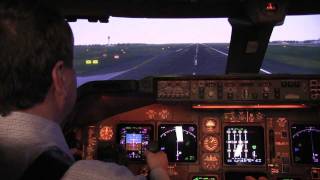 Inside REAL Qantas 747 flight simulator HD [upl. by Notnirb]