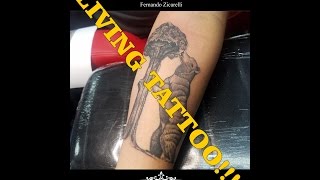 Live Tattoo Oso de Madrid Tattoo [upl. by Einnig]