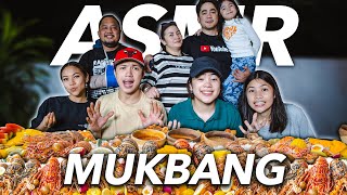 Ultimate Seafood Boil Mukbang ASMR  Ranz and Niana [upl. by Damle]