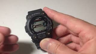 Casio GShock GW7900  Power Saving feature [upl. by Cence]