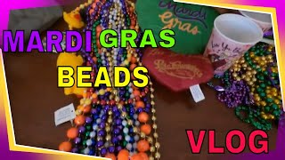 HOW DID WE REALLY END UP WITH OUR MARDI GRAS BEADS VLOG 2024 vlog travel marriedlife [upl. by Nahsad619]