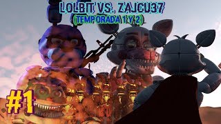 Lolbit Vs Zajcu37 Parte 1 [upl. by Lomaj]