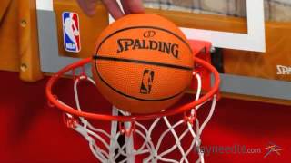 Spalding NBA Slam Jam OverTheDoor Mini Hoop  Product Review Video [upl. by Odysseus]