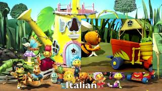 Fifi and the Flowertots Opening Multilanguage Comparison [upl. by Aveer]