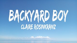 Claire Rosinkranz  Backyard Boy Lyrics  Newjeans Newjeans Olivia Rodrigo Fifty Fifty Jordan [upl. by Tucker853]