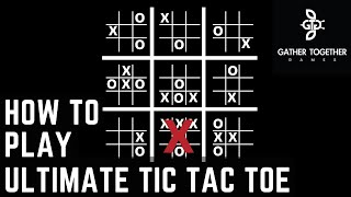 How To Play Ultimate Tic Tac Toe [upl. by Amilas528]