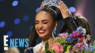 Miss USA RBonney Gabriel Crowned Miss Universe 2022  E News [upl. by Fachanan]