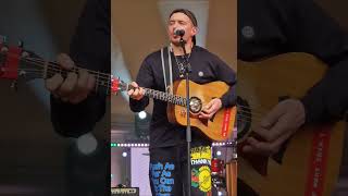 Dermot Kennedy  Kiss me live acoustic at the New Pop Festival 23 [upl. by Ecnirp727]