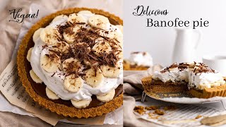 Vegan banoffee pie recipe  The Chestnut Bakery [upl. by Nafri]