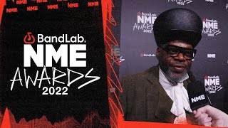 Jazzie B talks about being inspired by FKA twigs at the BandLab NME Awards 2022 [upl. by Aniad847]