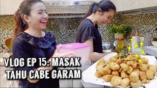 Vlog Ep 15 Masak Tahu Cabe Garam with LunMay KW 🤣🤣 [upl. by Breban]