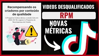 Como Deixar Seus Videos Qualificados e Com o RPM ALTO NO TIKTOK Entenda as MÉTRICAS [upl. by Vassaux935]