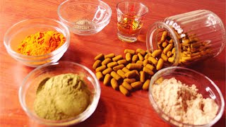 Make your own Powerful Herbal Antiinflammatory Tablets  DIY Moringa Turmeric Ginger amp Honey Pills [upl. by Niobe]