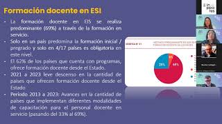 WEBINAR “HACIA UNA EDUCACIÓN SEXUAL INTEGRAL ESI PLENA PLACENTERA Y POSITIVA”  INPPARES [upl. by Noived695]