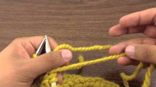 How to Knit Adding a New Ball of Yarn [upl. by Oinolopa]