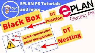 EPLAN Black box Settings Connection point designation DT Nesting [upl. by Montgomery]