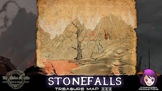 Elder Scrolls Online  Stonefalls Treasure Map III [upl. by Pedersen135]