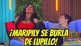 MARIPILY SE BURLA DE LUPILLO Y FESTEJA EL TRIUNFO DE ROMEH LA CASA DE LOS FAMOSOS 4 EN VIVO [upl. by Ekyt984]